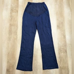Alina Mae Navy Blue Maternity Pants